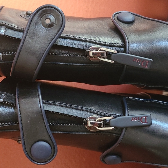 Dior Leather Ankle Zipper Boots!! - Picture 5 of 16